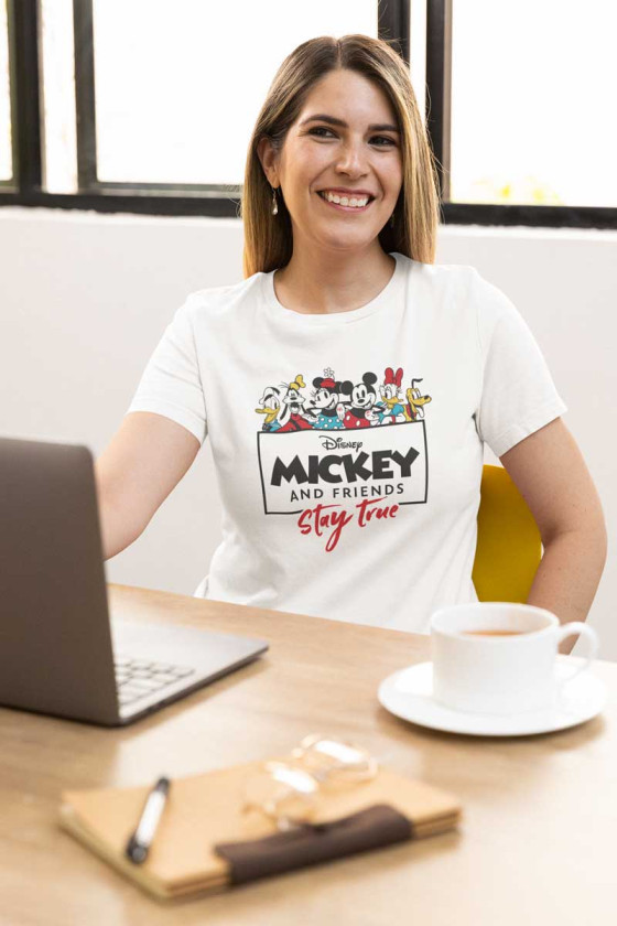 MICKEY FRIENDS COTTON T-SHIRT