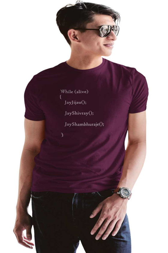 WHILE ALIVE COTTON T-SHIRT