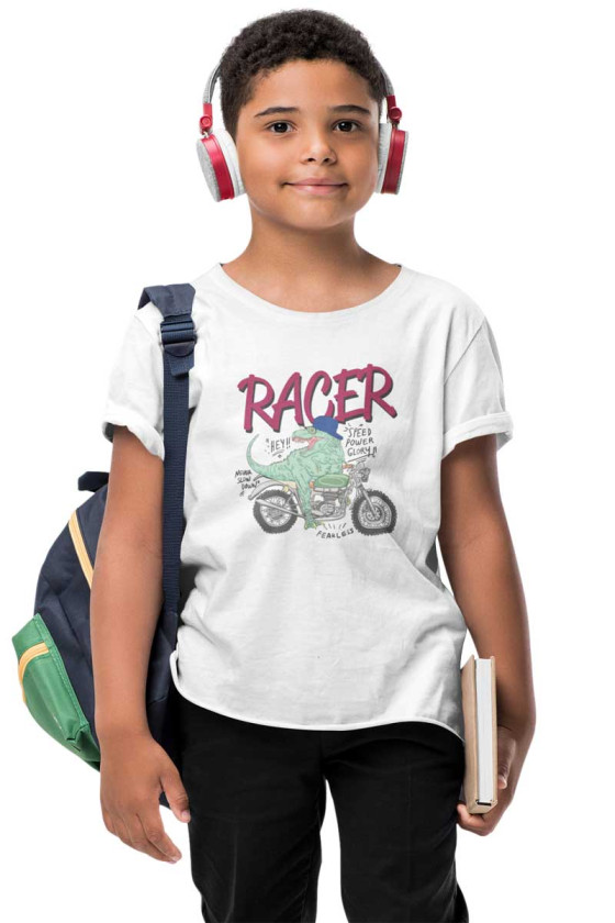 RACER COTTON T-SHIRT