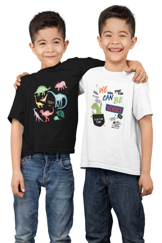 DIANASAUR COMBO COTTON T-SHIRT